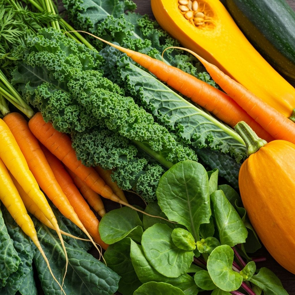 Karotenoidban gazdag zöldségek